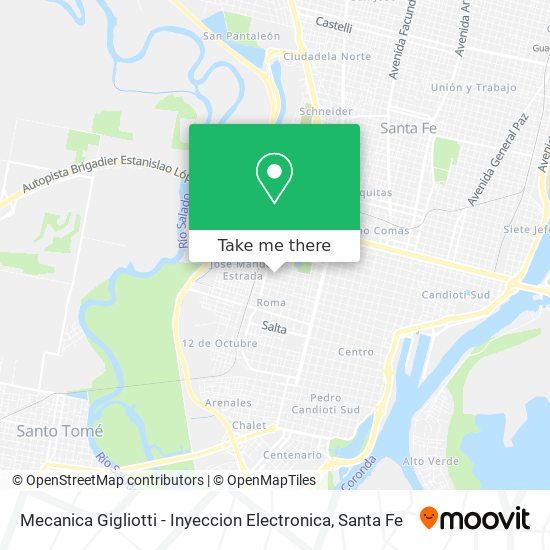 Mecanica Gigliotti - Inyeccion Electronica map