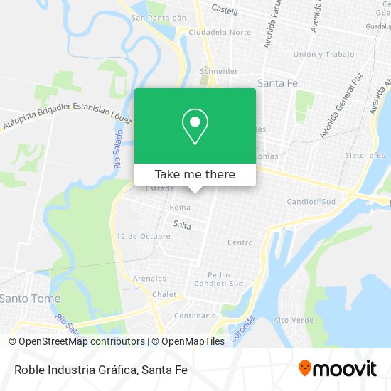 Roble Industria Gráfica map