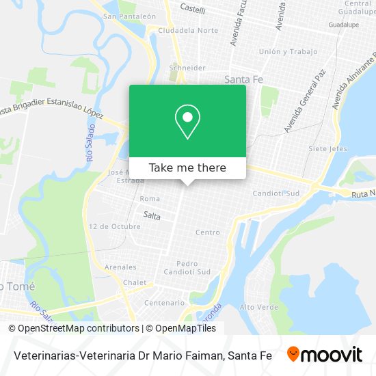 Veterinarias-Veterinaria Dr Mario Faiman map