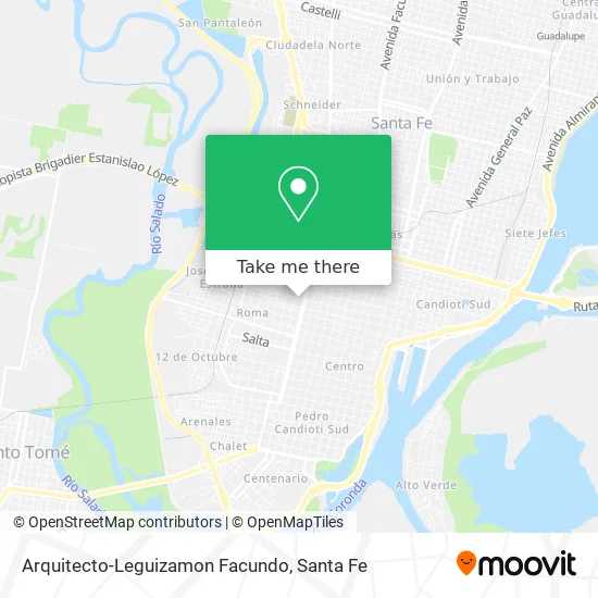 Arquitecto-Leguizamon Facundo map