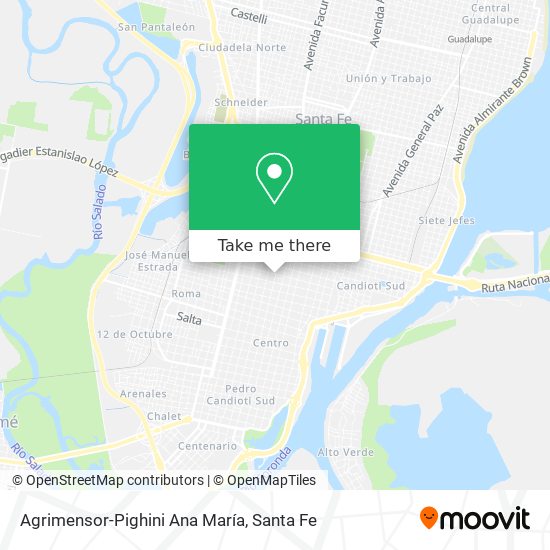 Mapa de Agrimensor-Pighini Ana María