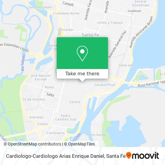 Cardiologo-Cardiologo Arias Enrique Daniel map