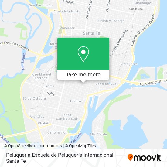 Peluqueria-Escuela de Peluquería Internacional map