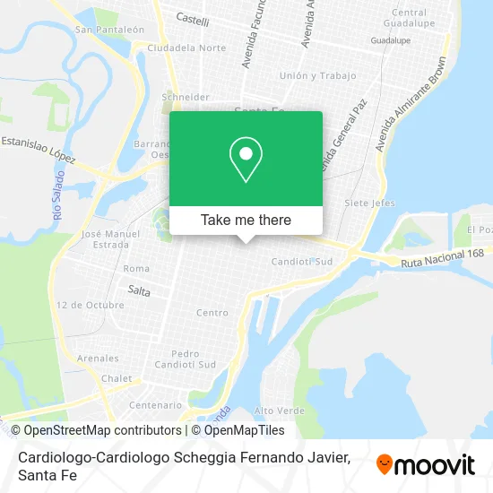 Cardiologo-Cardiologo Scheggia Fernando Javier map