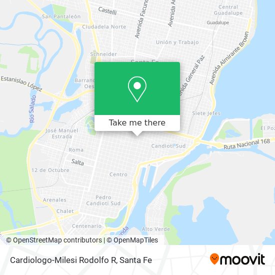 Cardiologo-Milesi Rodolfo R map