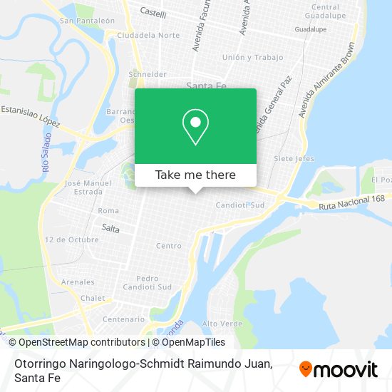 Otorringo Naringologo-Schmidt Raimundo Juan map