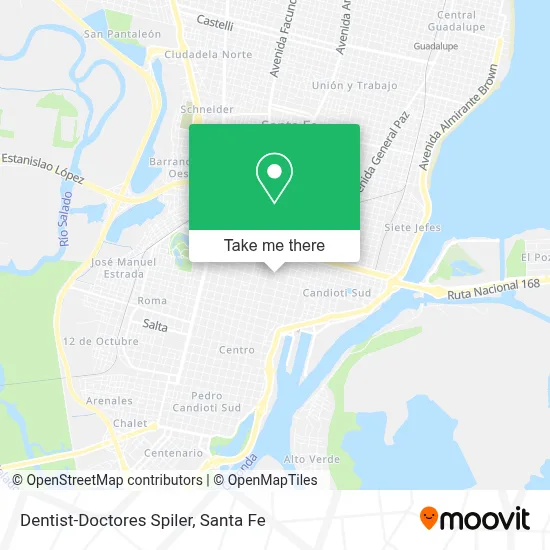Dentist-Doctores Spiler map