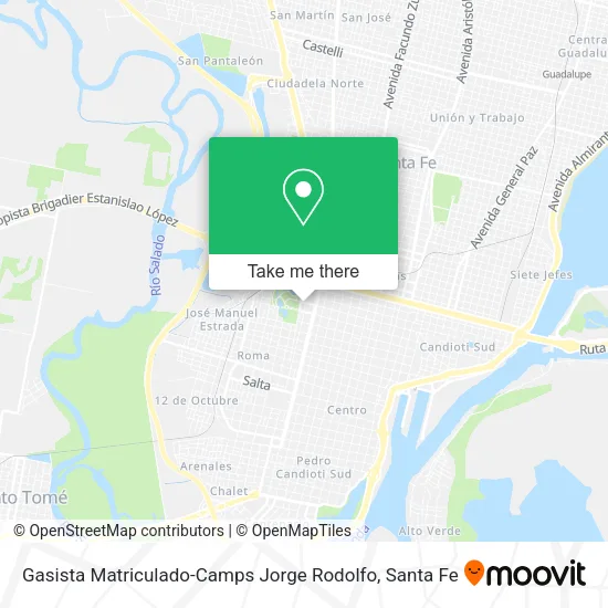 Gasista Matriculado-Camps Jorge Rodolfo map