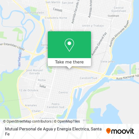 Mutual Personal de Agua y Energia Electrica map
