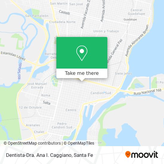 Dentista-Dra. Ana I. Caggiano map