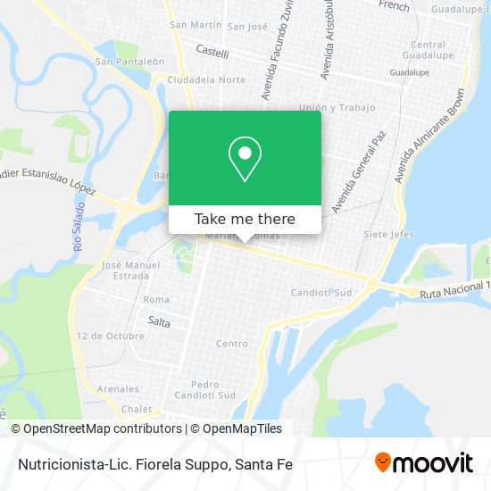 Mapa de Nutricionista-Lic. Fiorela Suppo