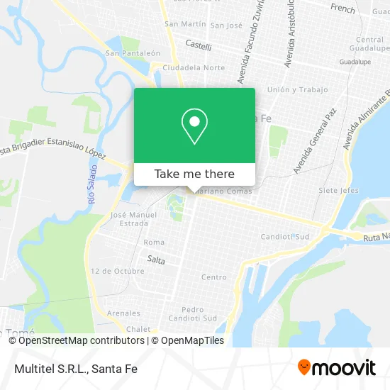 Multitel S.R.L. map