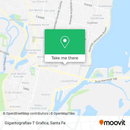Mapa de Gigantografias-T Grafica