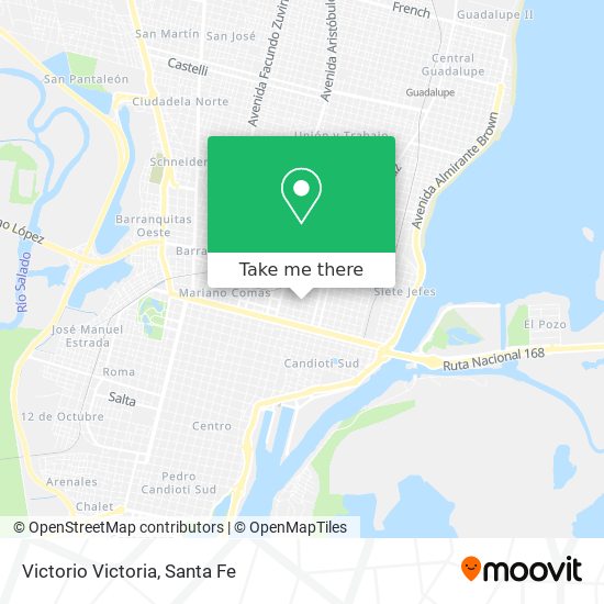 Mapa de Victorio Victoria