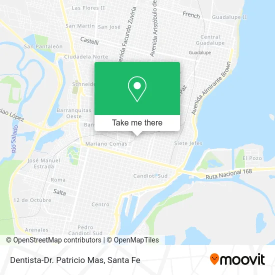 Dentista-Dr. Patricio Mas map