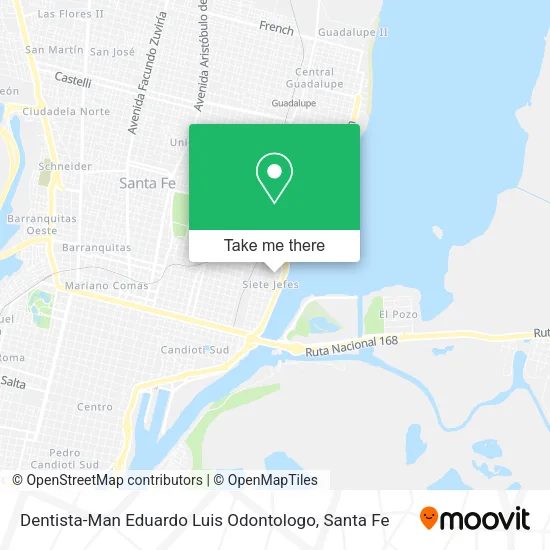 Dentista-Man Eduardo Luis Odontologo map