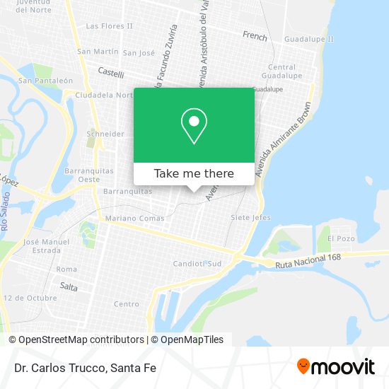 Mapa de Dr. Carlos Trucco