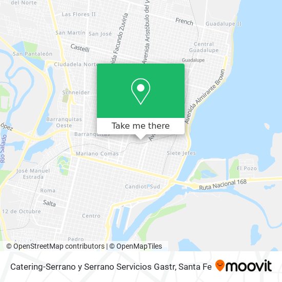 Catering-Serrano y Serrano Servicios Gastr map