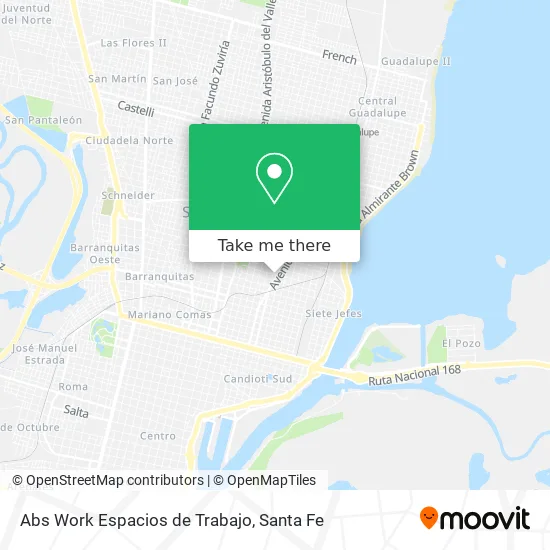 Abs Work Espacios de Trabajo map