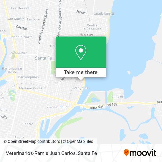 Veterinarios-Ramis Juan Carlos map