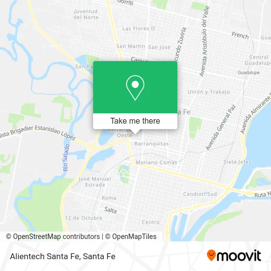 Alientech Santa Fe map