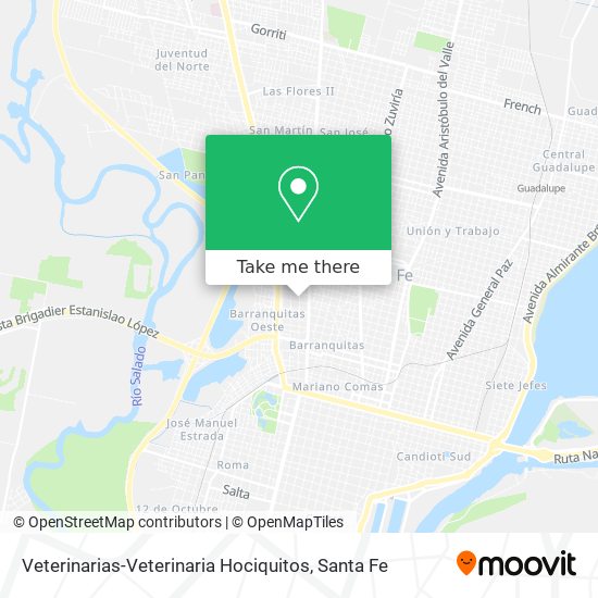 Veterinarias-Veterinaria Hociquitos map