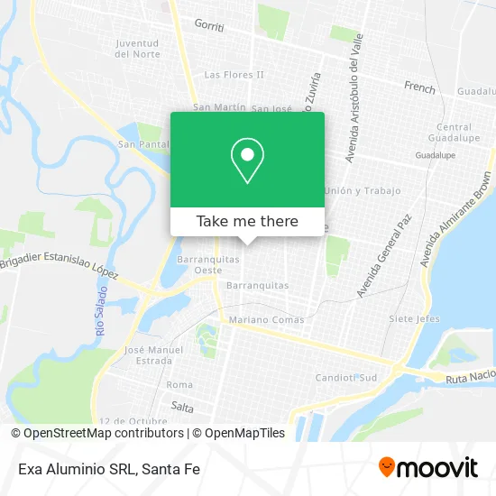 Exa Aluminio SRL map