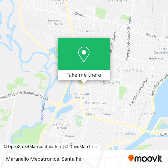 Maranello Mecatronica map