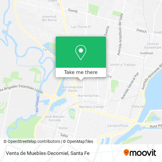 Mapa de Venta de Muebles-Decomiel