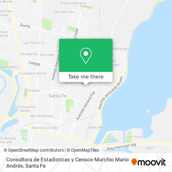 Consultora de Estadisticas y Censos-Murchio Mario Andrés map