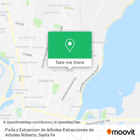 Poda y Extraccion de Arboles-Extracciones de Arboles Roberto map