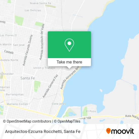 Arquitectos-Ezcurra Rocchetti map