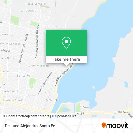 De Luca Alejandro map