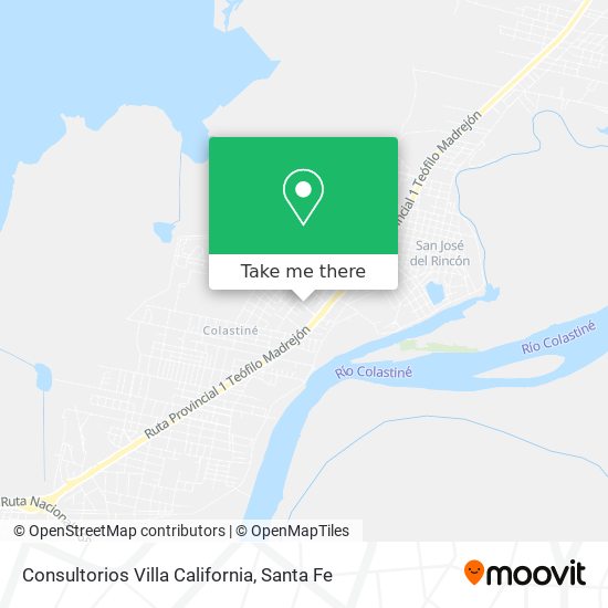 Mapa de Consultorios Villa California