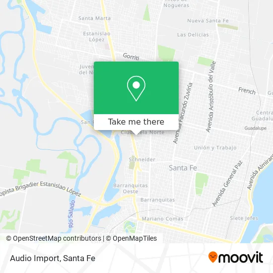 Audio Import map