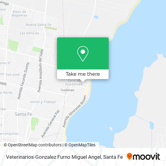 Veterinarios-Gonzalez Furno Miguel Angel map