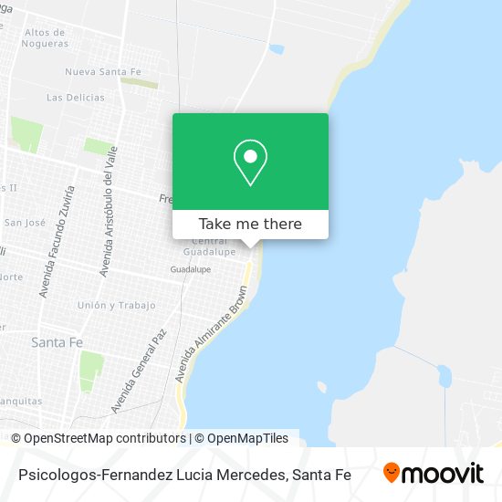Psicologos-Fernandez Lucia Mercedes map