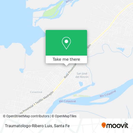Mapa de Traumatologo-Ribero Luis