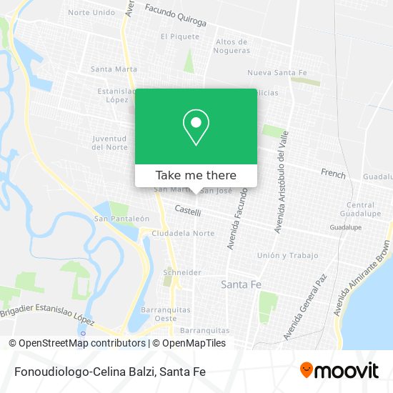 Fonoudiologo-Celina Balzi map
