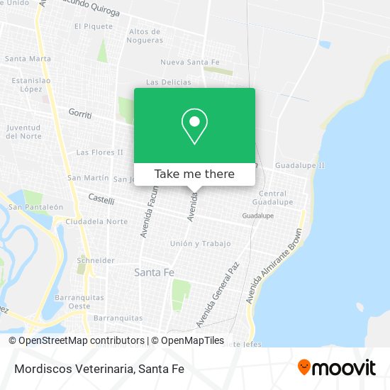 Mordiscos Veterinaria map