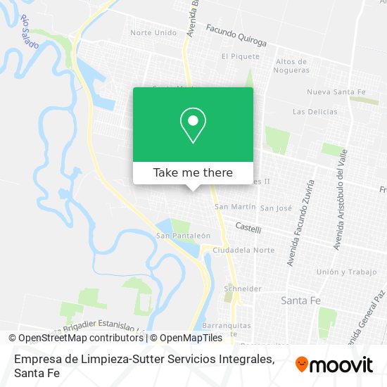 Empresa de Limpieza-Sutter Servicios Integrales map