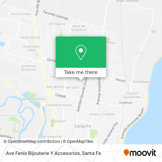 Ave Fenix Bijouterie Y Accesorios map