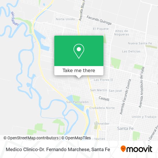 Medico Clinico-Dr. Fernando Marchese map