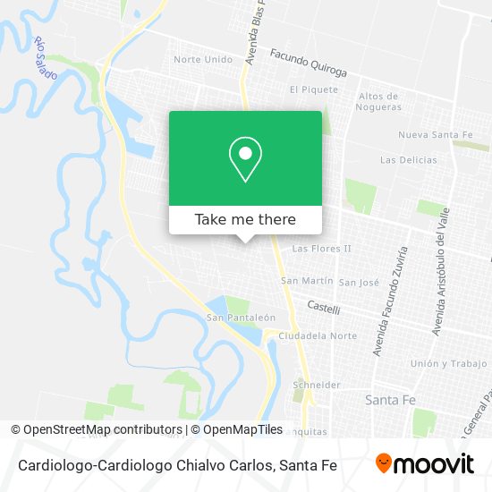 Mapa de Cardiologo-Cardiologo Chialvo Carlos