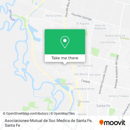 Mapa de Asociaciones-Mutual de Soc Medica de Santa Fe