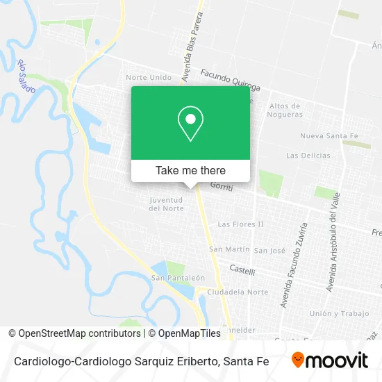 Cardiologo-Cardiologo Sarquiz Eriberto map