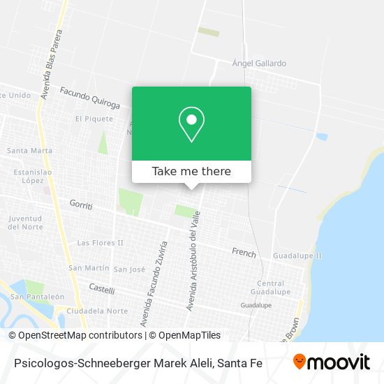 Psicologos-Schneeberger Marek Aleli map