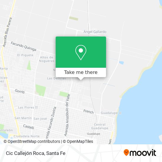 Mapa de Cic Callejón Roca