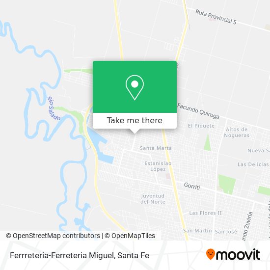 Mapa de Ferrreteria-Ferreteria Miguel