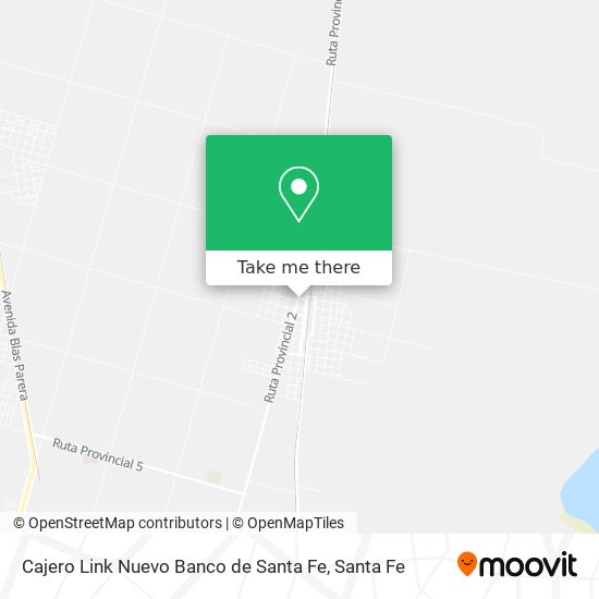 Mapa de Cajero Link Nuevo Banco de Santa Fe